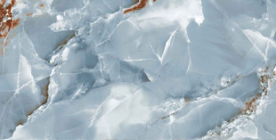 Керамогранит Laparet Dazzle onyx  Aqua HG Polished рект. (60х120x0,9)